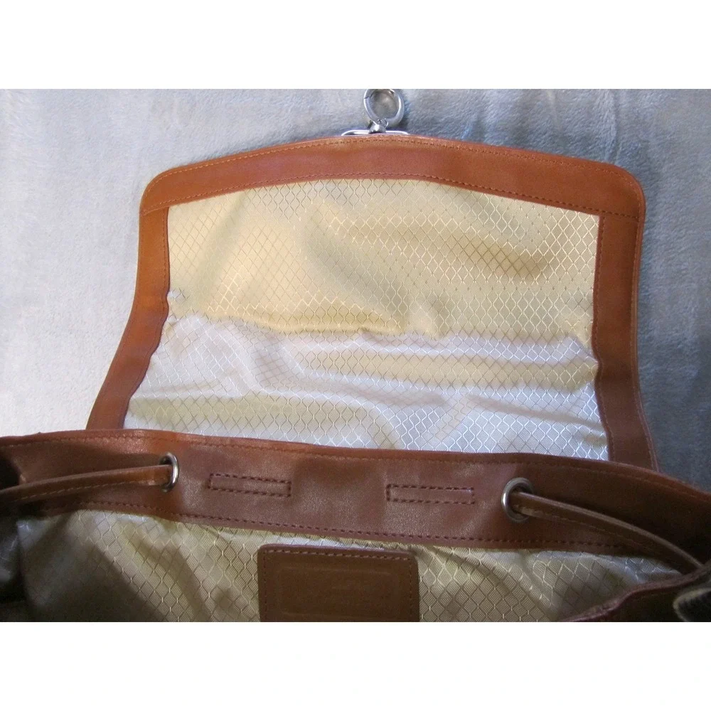 McKlein Brown Leather‎ Professional Backpack Laptop and Tablet Protection Bag